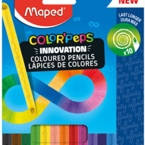 Creioane color Maped Infinity 12/set