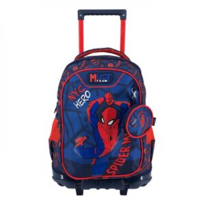 Troller 34x20x44cm 3 compartimente Spiderman Nyc Heroes Must