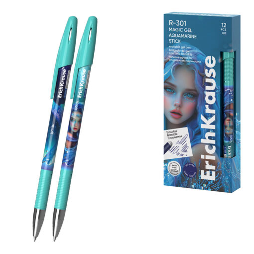 Pix gel stergere ErichKrause R-301 Magic Gel Stick Aquamarine 0.5